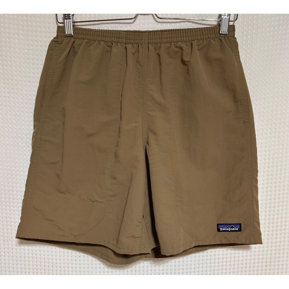 Patagonia Shorts Men S Baggies Longs 6.5" Lined Summer Beach Outdoors Tan a6.